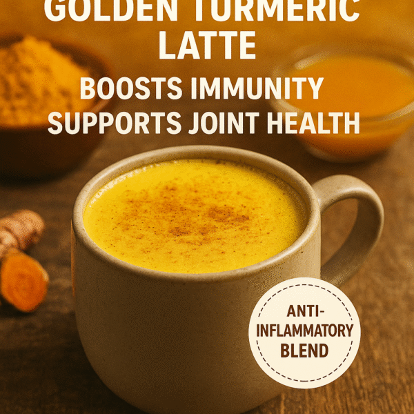 Golden Turmeric Latte – Curcumin-Rich Wellness Drink Mix - Image 9