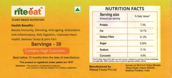 Golden Turmeric Latte – Curcumin-Rich Wellness Drink Mix - Image 5
